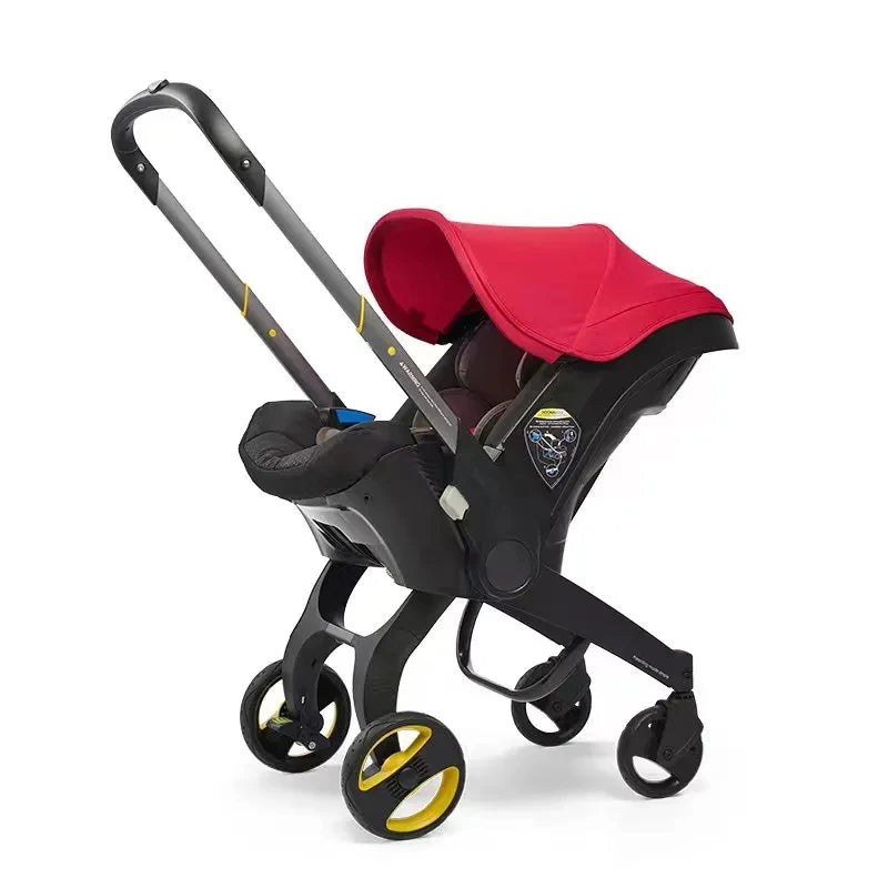 Cochecito de bebé compacto 4 en 1, asiento de coche, cochecito ligero 3 en 1, sistema de viaje todo en uno para recién nacidos, cochecito Doona