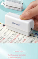 Mini 6-Hole Punching Machine DIY Book Page Stitcher Paper Binding Punch Planner Loose Leaf Paper Hole Puncher Office Stationery