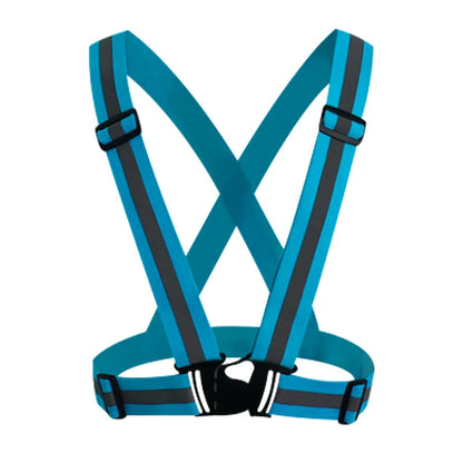 Highlight Reflective Straps Night Running Riding Clothing Vest Adjustable Safety Vest Elastic Band For Adults and Children