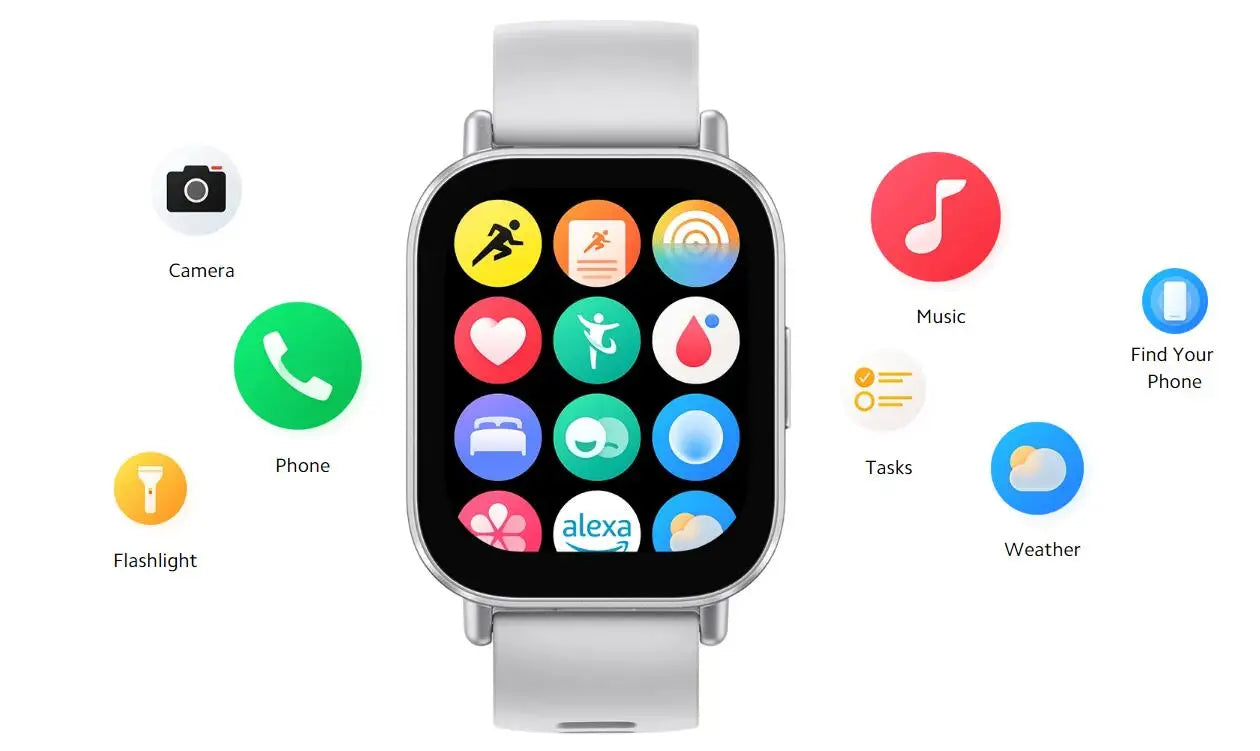 NEW Xiaomi Redmi Watch 5 Active Smart Watch, 2" LCD Display All Day Heart Rate Blood Oxygen Monitoring Bluetooth Call Smartwatch
