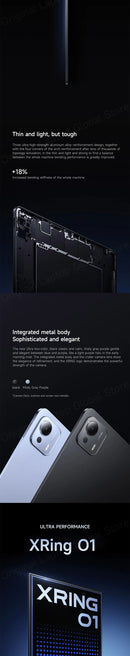 Xiaomi Pad 7 Ultra 2025 14-inch 3.2K OLED screen XuanYuan Rings O1 3nm processor Xiaomi HyperOS 2 Tablet 12000mAh 120W Tablet PC