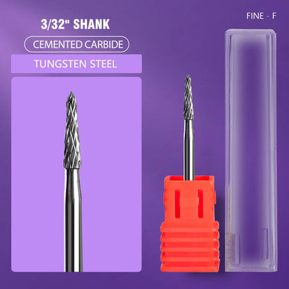 1pc Nail Drill Bit Rotate Burr Milling Nail Cutter Bits Electric Drill Machine For Manicure Pedicure Tools