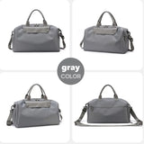 Customizable Name Crossbody Sports and Fitness Bag Oxford Cloth Women's Bag Luggage Bag Lightweight Short Distance Travel Bag