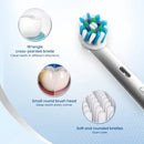 Oral B Rotation Electric Toothbrush DB5010 AA Battery 9600 Rpm Cross Action Cleaning Teeth Tooth Brush with Brush Refills