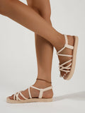 2025 New Summer Leisure Sandals For Women Flat Shoes Soft EVA Sole Light Weight Female Daily Walking Sandalias Street Footwear