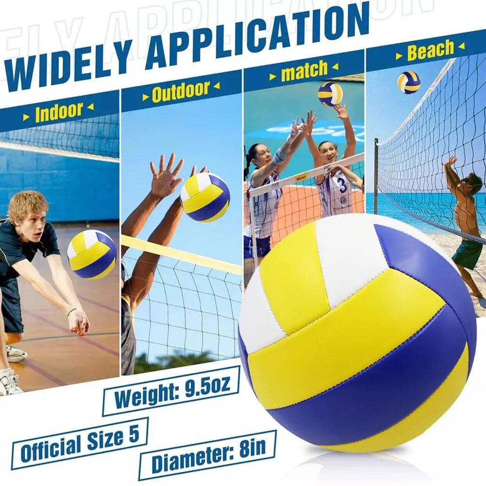 Volleyball Professional Training Match Game Ball for Youth Beginners Indoor Practice Ball Outdoor Beach Volleyball