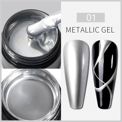 7.5ML Super Shiny Ruby Red Cat Magnetic Gel Nail Polish Wine Red Cat Eye Gel Soak Off Semi-Permanent Nail Varnish For Manicure