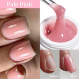 UR SUGAR 15ml Extension Nail Gel Polish Nails Finger Form Clear Nude Pink Nail Art Camouflage Hard Gel Acrylic Nail Manicur