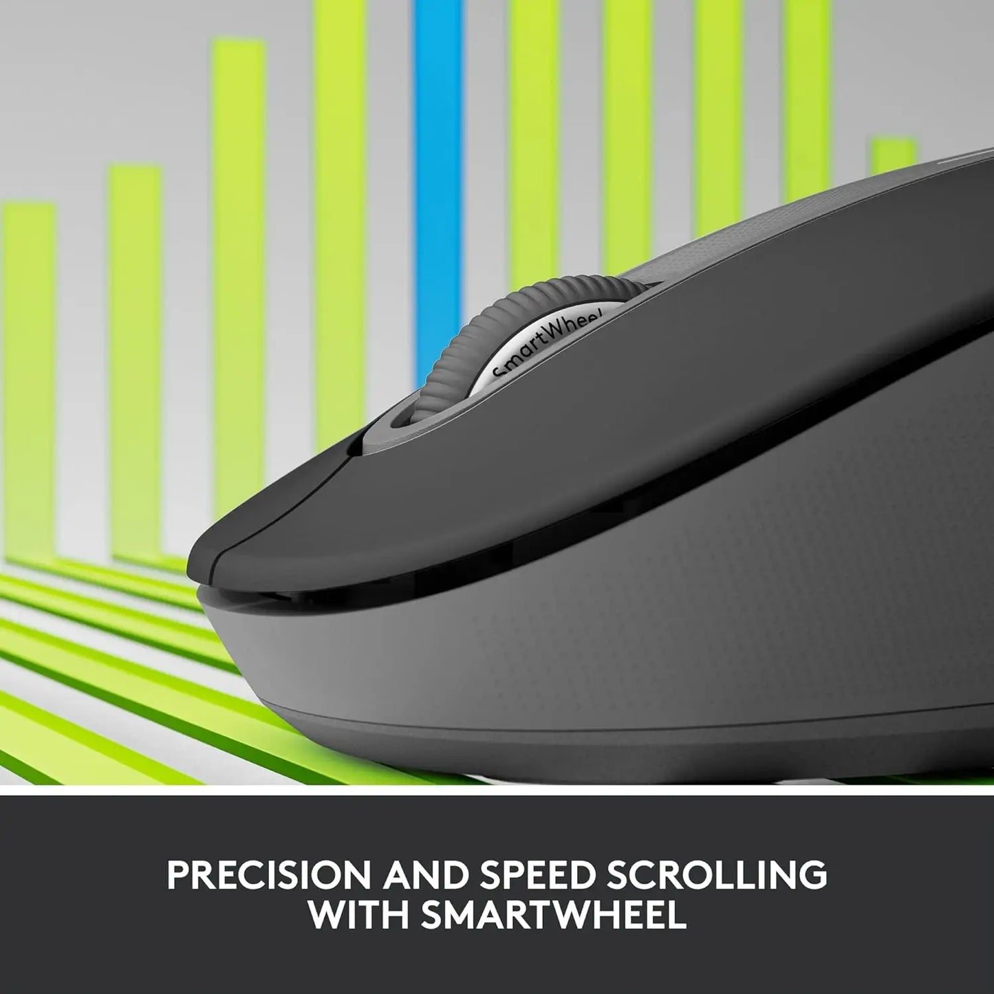 Original Logitech M650 Bluetooth Wireless Mouse Silent Clicks for PC/Mac/Multi-Device/Chromebook Office Laptop Sensor Technology