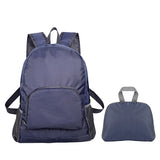 New Foldable Backpack Lightweight Nylon Casual Backpack Outdoor Travel Men Women Daypack Student Schoolbag Simple Knapsack