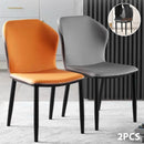 2pc dining chair Kitchen Chairs PU Padded Seat chair Cafe Chair Soft Bedroom Luxury Chairs Relaxing Home Furniture Kitchen Chair