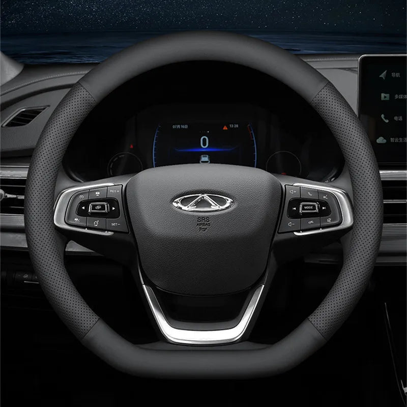Car Steering Wheel Covers Ultra-thin Steering Wheel Cover Wrap Universal 37-38cm Breathable Steering Covers Car Accessories