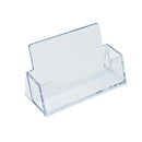 Clear Business Card Holder Organizer Office Desk Display Stand Memo Counter Accessories Tabletop Business Card Holder Storage