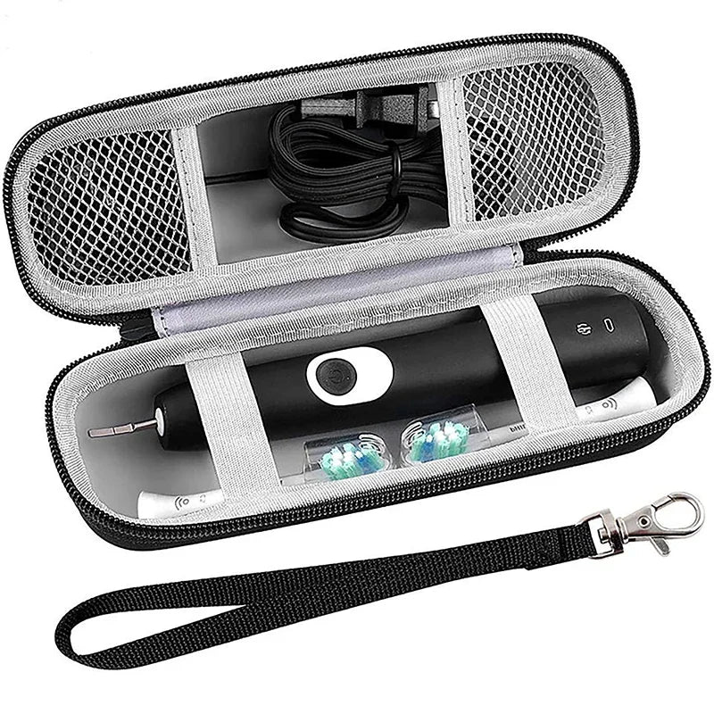 Estojo de Armazenamento Portátil em EVA para Escova de Dentes Elétrica – Capa Rígida de Proteção e Organizador para Viagem