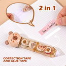 Kit 6pcs Cute Capybara Stationery Set Back To School Material