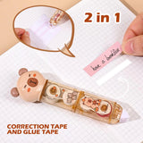 6-Piece Cute Capybara Stationery Set Back To School Supplies