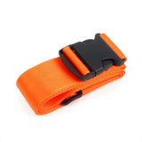 Straight Shaped Luggage Straps for Suitcase, Polyester Luggage Belt with Adjustable Release Buckle Travel Accessory
