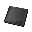 Pu Leather Men Short Wallet Thin Style Folding Young Men Credit Card Holder Wallet