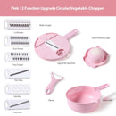 12PCS New Kitchen Multi-functional Nine-in-one Vegetable Cutter Grater Potato Radish Shredder Vegetable Cutter Salad Utensils