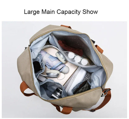 Bolsa de gimnasio de viaje, equipaje de corta distancia, bolsas de fitness portátiles, bandolera, bolso de pecho, bolso de mano, bolso de mano, bolso de fin de semana