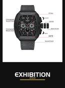 NAVIFORCE Luxury Brand Men Sports Watch Quartz 24 Hours Chronograph Waterproof Male Wristwatches Date Display Clock Reloj Hombre