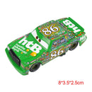 Disney Pixar Cars 3 2 Metal Diecast Car Toy Lightning McQueen Queen of England Fritter Miss For Kids Boy Birthday Toy Car Gifts