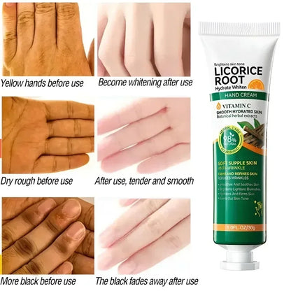 Clareamento Dark Knuckles Cream, Ilumine o creme de mãos Clarear Dull Corrector, Removedor de manchas hidratantes, Cuidados com a pele coreana