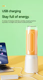 New Portable Automatic Juice Press Fruit Juice Blender USB Rechargeable Wireles Mini Juice Press Kitchen Tools Baby Food Blender