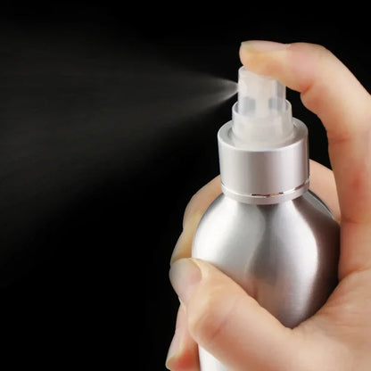 30ml/50ml/100ml/120ml/150ml/250ml Aluminum Empty Spray Bottle Mini Travel Refillable Perfume Cosmetic Container Sprayer Atomizer