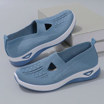 Zapatillas deportivas de primavera para mujer, modernas, transpirables, ligeras, antideslizantes, resistentes al desgaste, informales, planas.