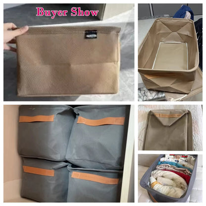 Organizador de ropa para armarios, gran capacidad, para pantalones, vaqueros, cajones, ropa interior, calcetines, camisetas, etc.