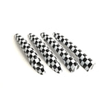 Black For Mini Cooper One D S JCW R55 Clubman 4Doors 2007-2014  Door Handle Covers Stickers Car-Styling Exterior Accessories