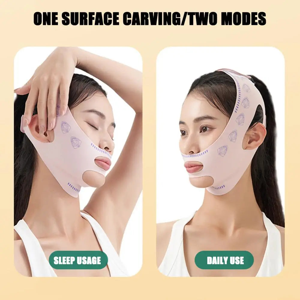 1PCS Chin Cheek Slimming Bandage V Shaper V Line Lifting Mask Face Lifting Anti Wrinkle Strap Band Sleeping Mask Beauty Care