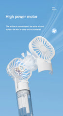 Portable Handheld Spray Fan,Water Spray Mist Fan,Student Dormitory Mini Fan,Summer Supplies, Cooling Tools,Outdoor Small Fan 1pc