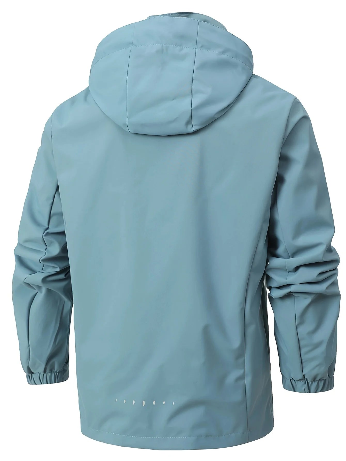 Men's Lightweight Waterproof Rain Jacket, Hooded Shell Outdoor Raincoat Hiking Windbreaker Jacket Coat