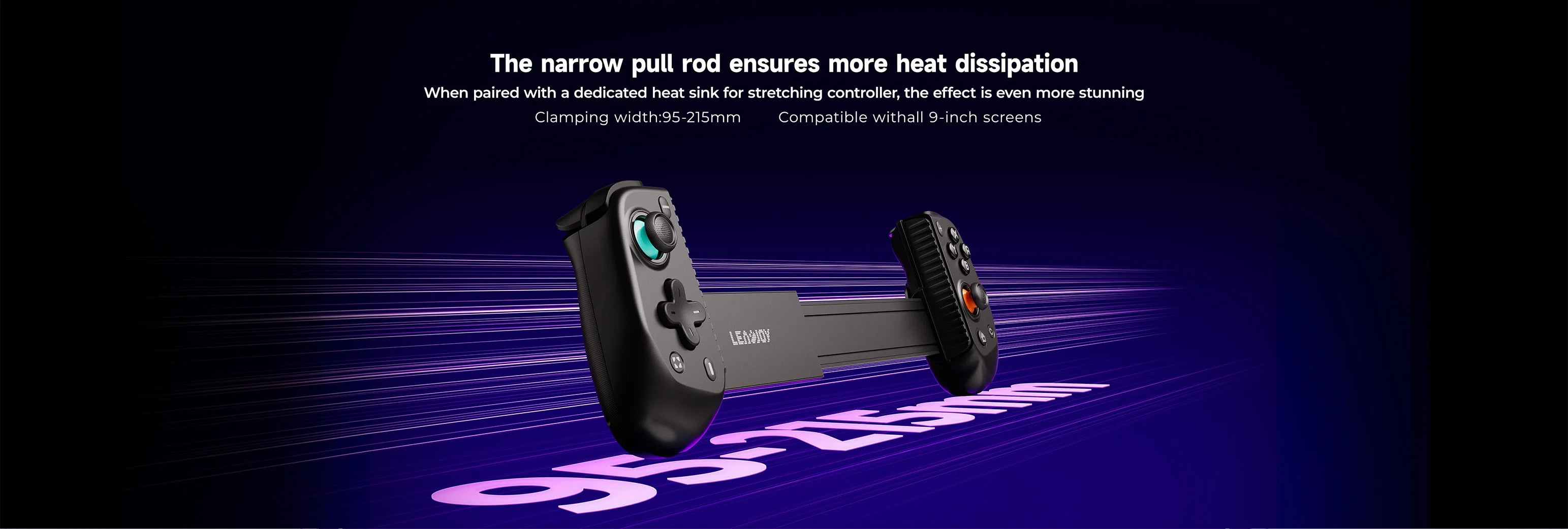 LEADJOY Blade Plus Wireless Gamepad Supports Switch 1 2/Android/IOS/PC/Pad Stretchable Game Controller