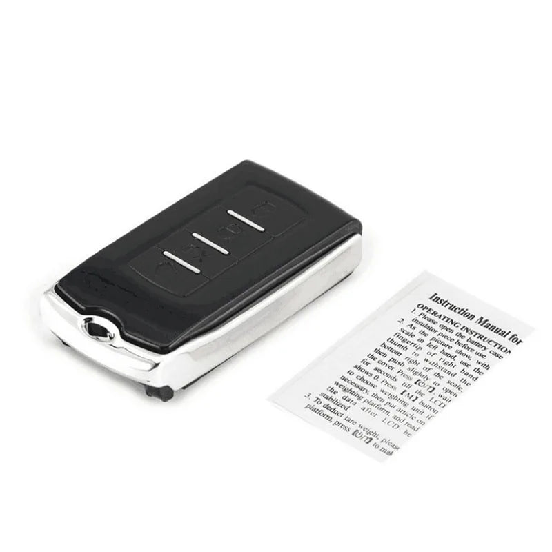 200g 0.01g Precision Portable Car Key Shape Mini Digital Pocket Electronic Gram Scale with LCD Display Batteries kitchen scale