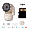 MOESTuya WiFi Indoor Pan/Tilt Smart Security Camera 4MP HD Infrared Night Vision Motion Sound Detection Panoramic Patrol Monitor