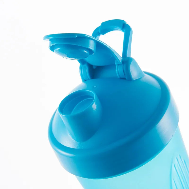 Shaker Cup Sports Portable Convenient Stirring Cup 600ml Plastic Shakers Bottle Adults Drink Water Accessories