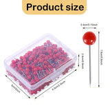 300Pcs/Box Push Pin Home Office School Notice Board Drawing Paper Photo Wall Studs Supplies Kids Children Adults