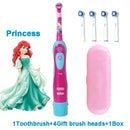 Oral B Electric Toothbrush Soft Bristle Protect Gum for Kid Waterproof Timer Teeth Brush with Extra Supplement Brush Head Refill