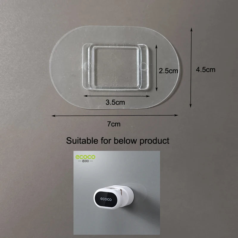 Sticker Adhesive Accessory for ECOCO Wall Mounted Storage Organizer Toothbrush Holder