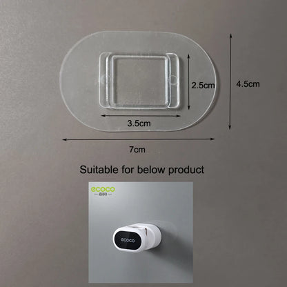 Sticker Adhesive Accessory for ECOCO Wall Mounted Storage Organizer Toothbrush Holder