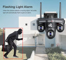 LS VISION 15MP Three Screen WiFi Camera Outdoor Three 360°Rotation PTZ IP Camera Human Auto Tracking Video Surveillance Cam CCTV