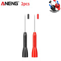 2/4/6pcs Insulation Piercing Needle Pin Non Destructive Multimeter Test Probe 10A 600V for 2mm Test Lead Multimeter Test Probes