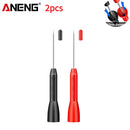 2/4/6pcs Insulation Piercing Needle Pin Non Destructive Multimeter Test Probe 10A 600V for 2mm Test Lead Multimeter Test Probes