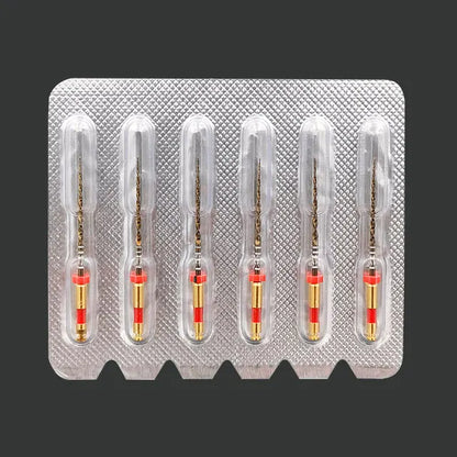 Dental Wave Gold One Files 6pcs/pack Reciprocational Large Primary Files Rotary Dental Endo NITI Files Endodontic Dental Files