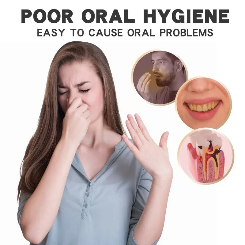 Quick Repair Cavities Caries Probiotic Toothpaste Clean Whiten Remove Yellow Plaque Protect Gum Reduce Tooth Stains Fresh Breath
