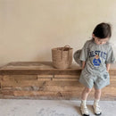 2pcs Summer Baby Clothes Set Children Boy Girl Cartoon Bear T-shirts and Shorts Suit Kid Casual Top Bottom Outfits Tracksuits