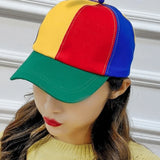 Detachable Propeller Baseball Cap Cotton Color-block Bamboo Dragonfly Sunscreen Adjustable Colorful Helicopter Spiral Hat
